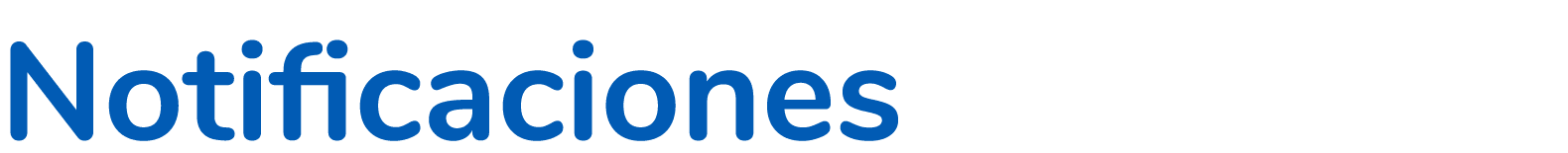 Notificaciones