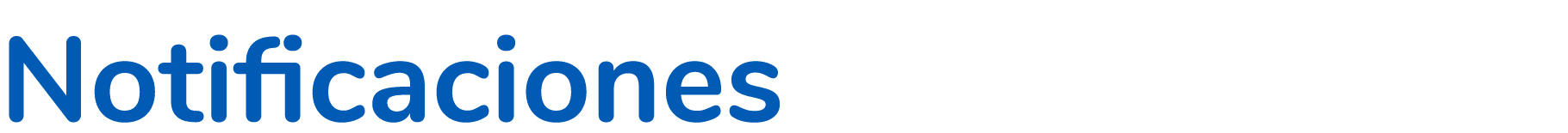 Notificaciones